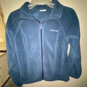 Navy Columbia Zipper Jacket